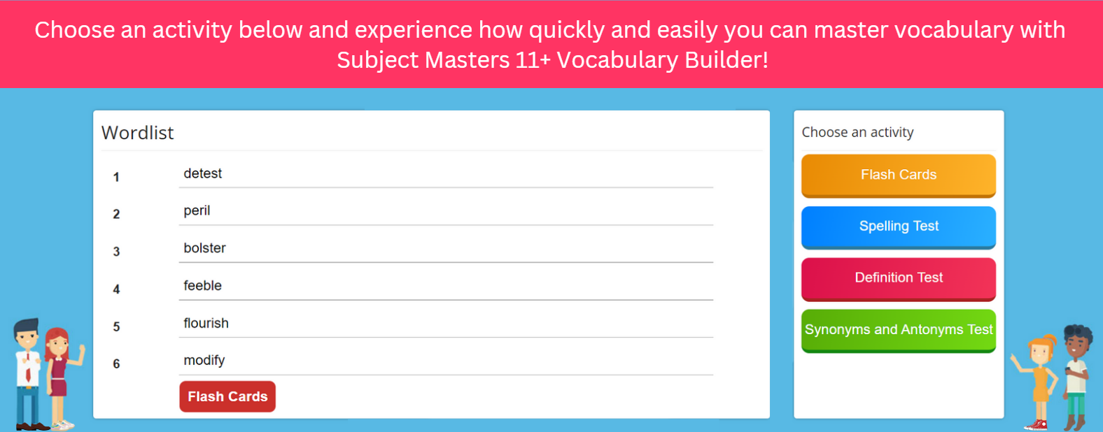 Sample Vocab Builder